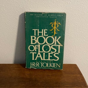 1984 First Book Club Edition of The Book of Lost Tales by J.R.R. Tolkien