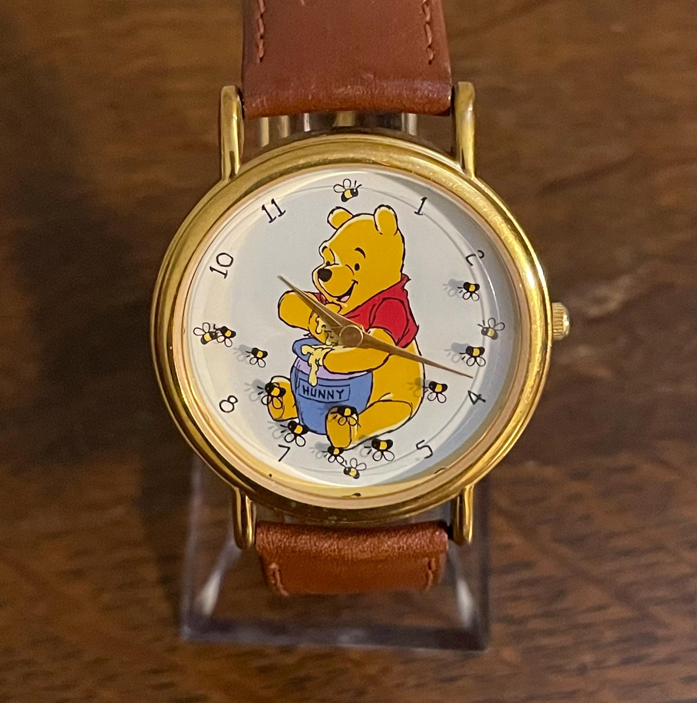 1990年代のフォッシル ディズニーストア限定 くまのプーさんウォッチ
