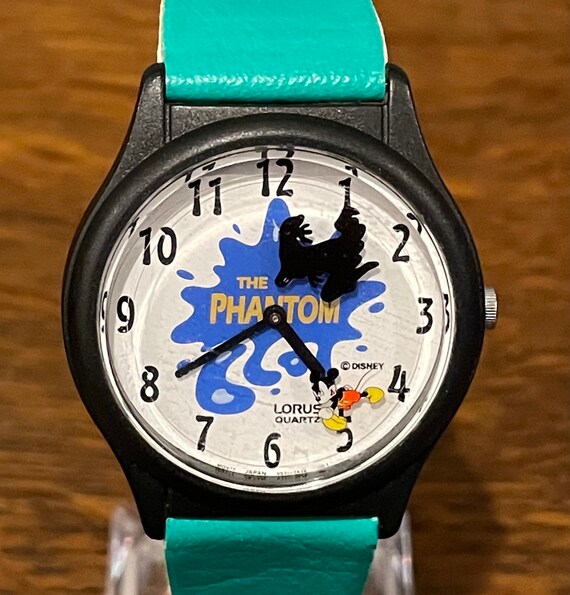 Lorus Mickey Mouse The Phantom Watch- Vintage Dis… - image 3