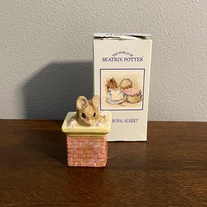 Tom Thumb- Beatrix Potter Figurine- Royal Albert, England, Copyright 1989