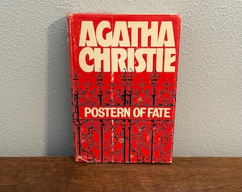 1973 Första upplagan, tredje tryckningen av Agatha Christies ödespostern