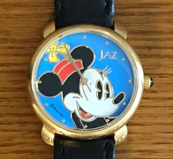 1980's JAZ Minnie Mouse Watch- Vintage Women's Di… - image 7