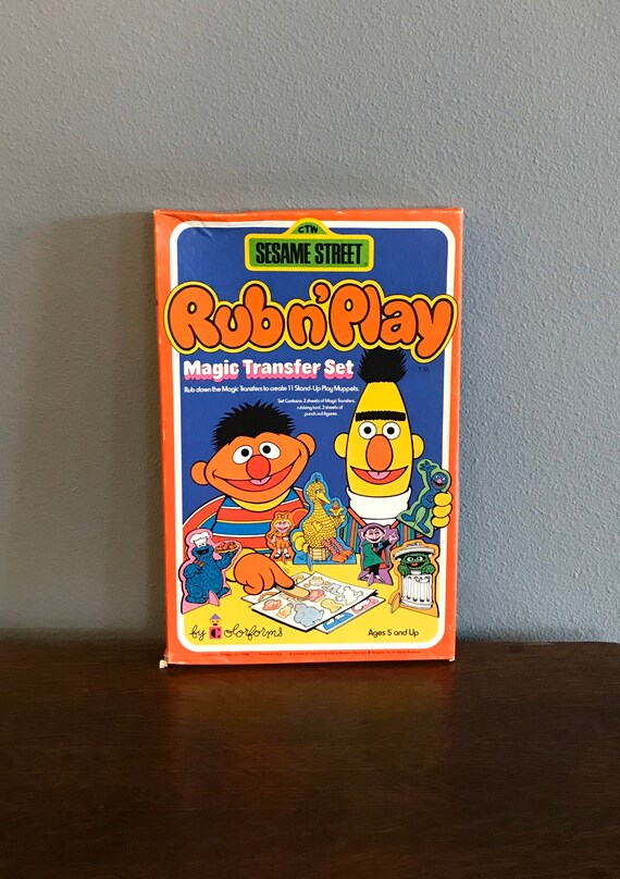 sesame street colorforms