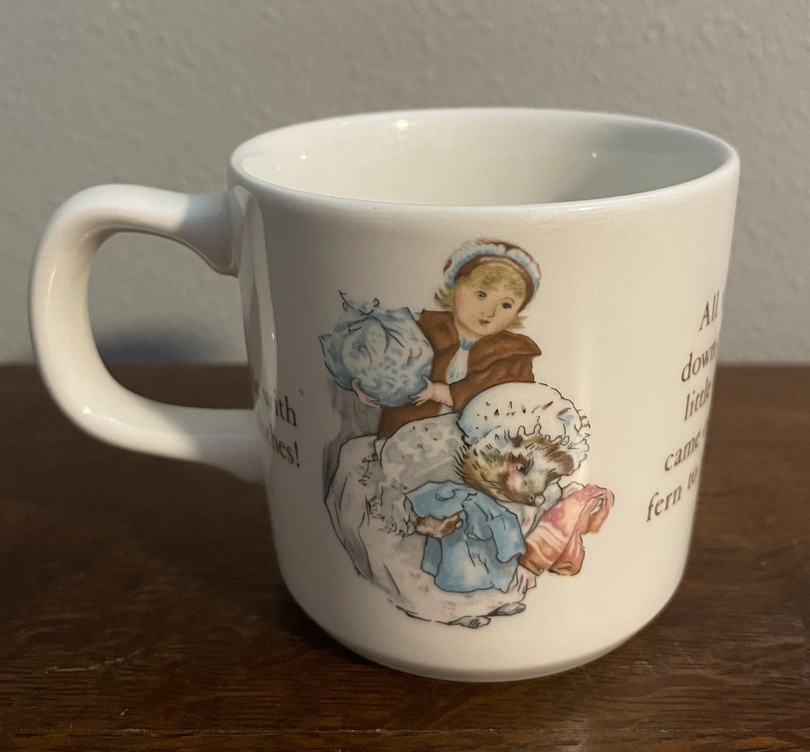 Wedgwood Mrs. Tiggy-winkle Mug- Vintage Beatrix Potter the Tale of