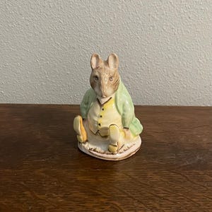Samual Whiskers- Beatrix Potter Figurine- Royal Albert, England, Copyright 1989- Signed by Michael Doulton
