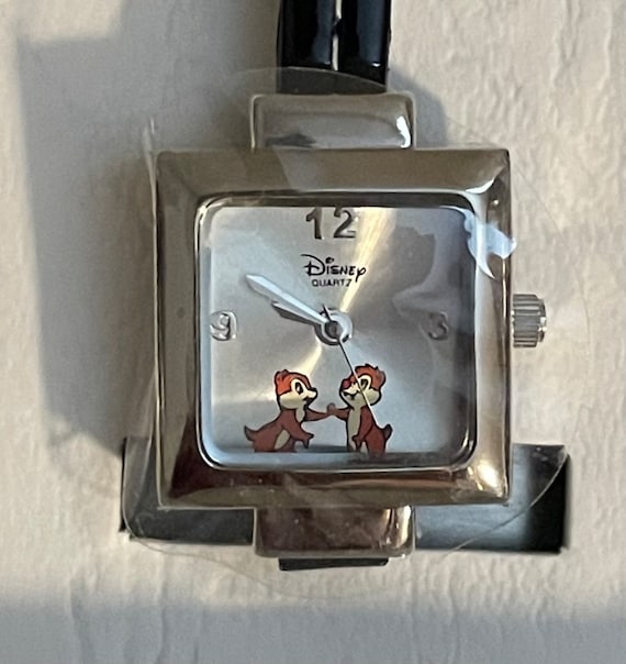 1990's Disney Time Works Chip ‘n Dale Watch- Vinta