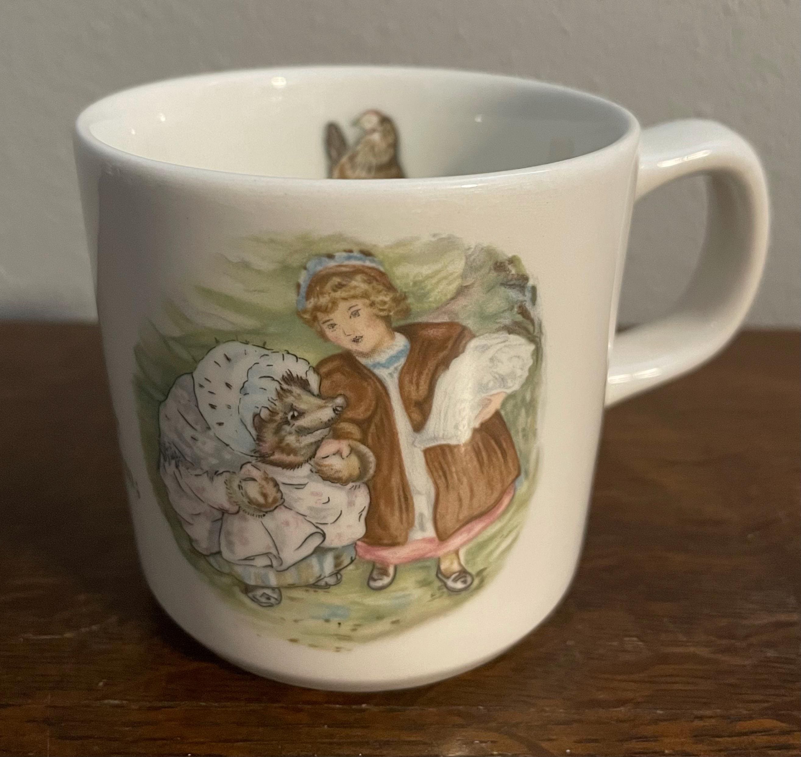Wedgwood Mrs. Tiggy-winkle Mug- Vintage Beatrix Potter the Tale of
