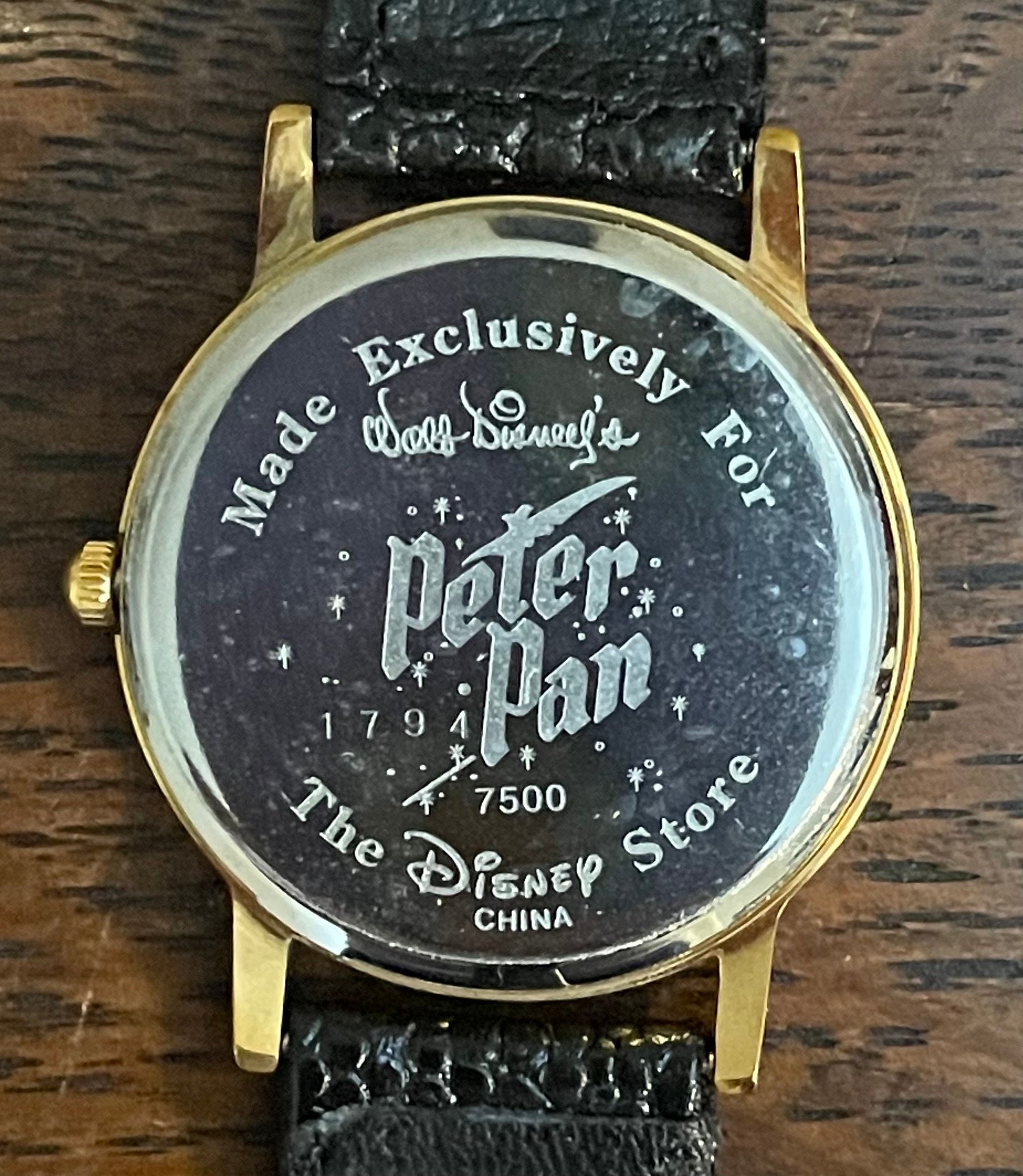 1990年代のディズニー限定版ピーターパンウォッチ