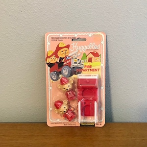 1983 Huggables Fire Department by Fleetwood Toys for Hallmark Cards