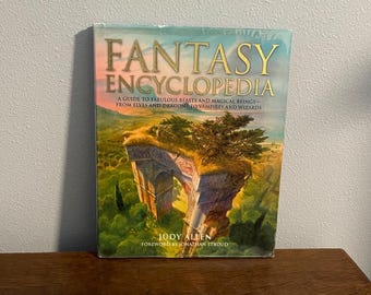 2005 First Edition, First Printing of Fantasy Encyclopedia by Judy Allen