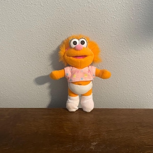 2001 Fisher Price Sesame Street Zoe Doll- Vintage Sesame Street Baby Zoe Stuffed Toy