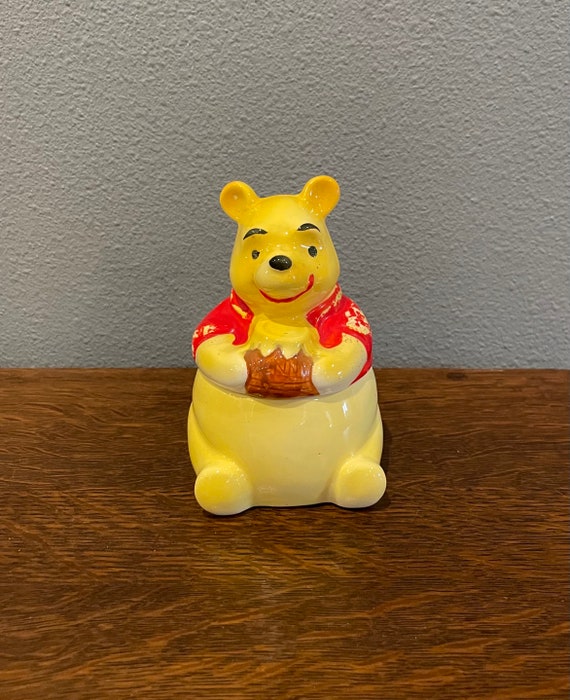 1960's Walt Disney Productions Winnie the Pooh Honey Jar- Vintage