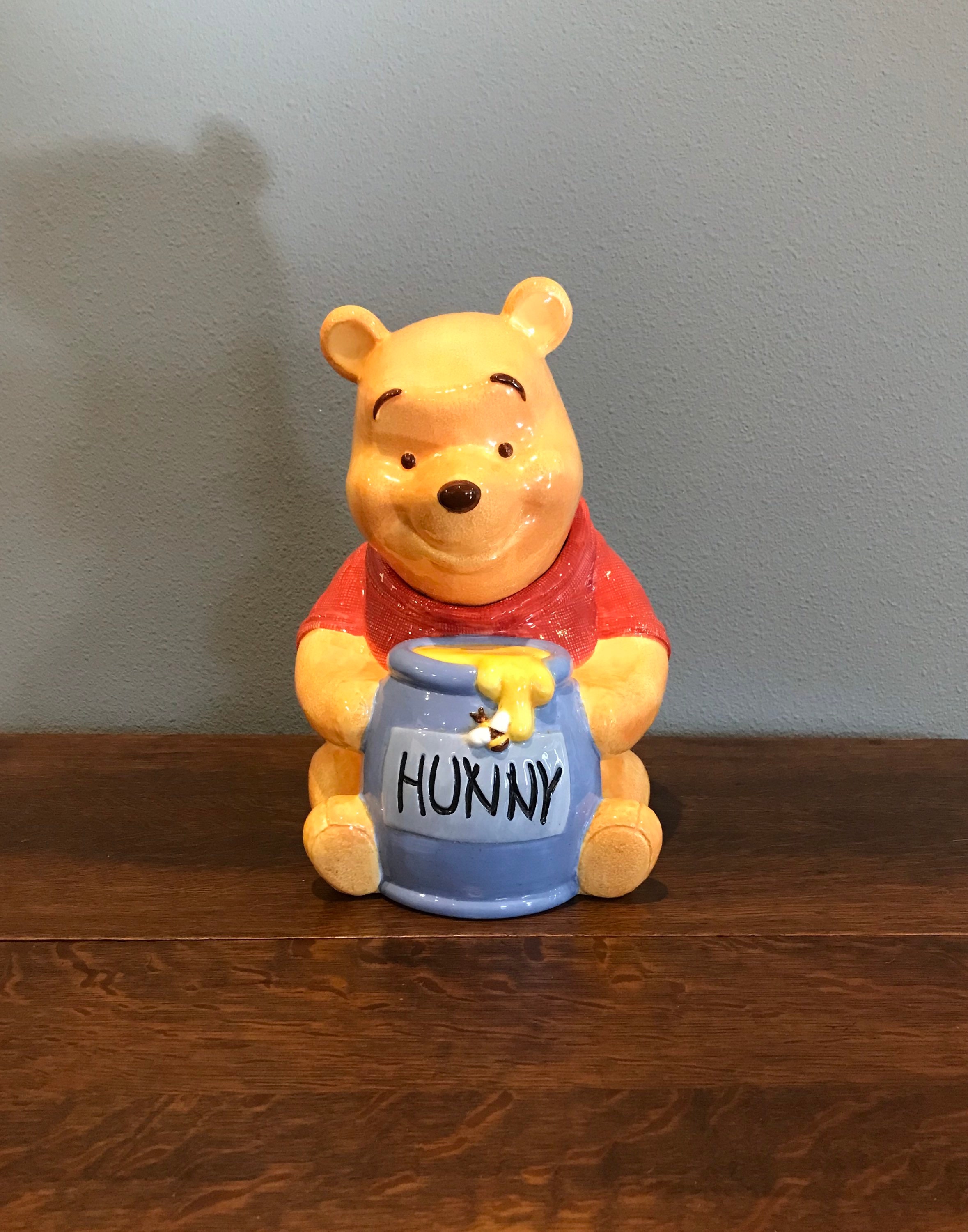 VTG 90s Disney's Winnie the Pooh Bear and Piglet with Clouds