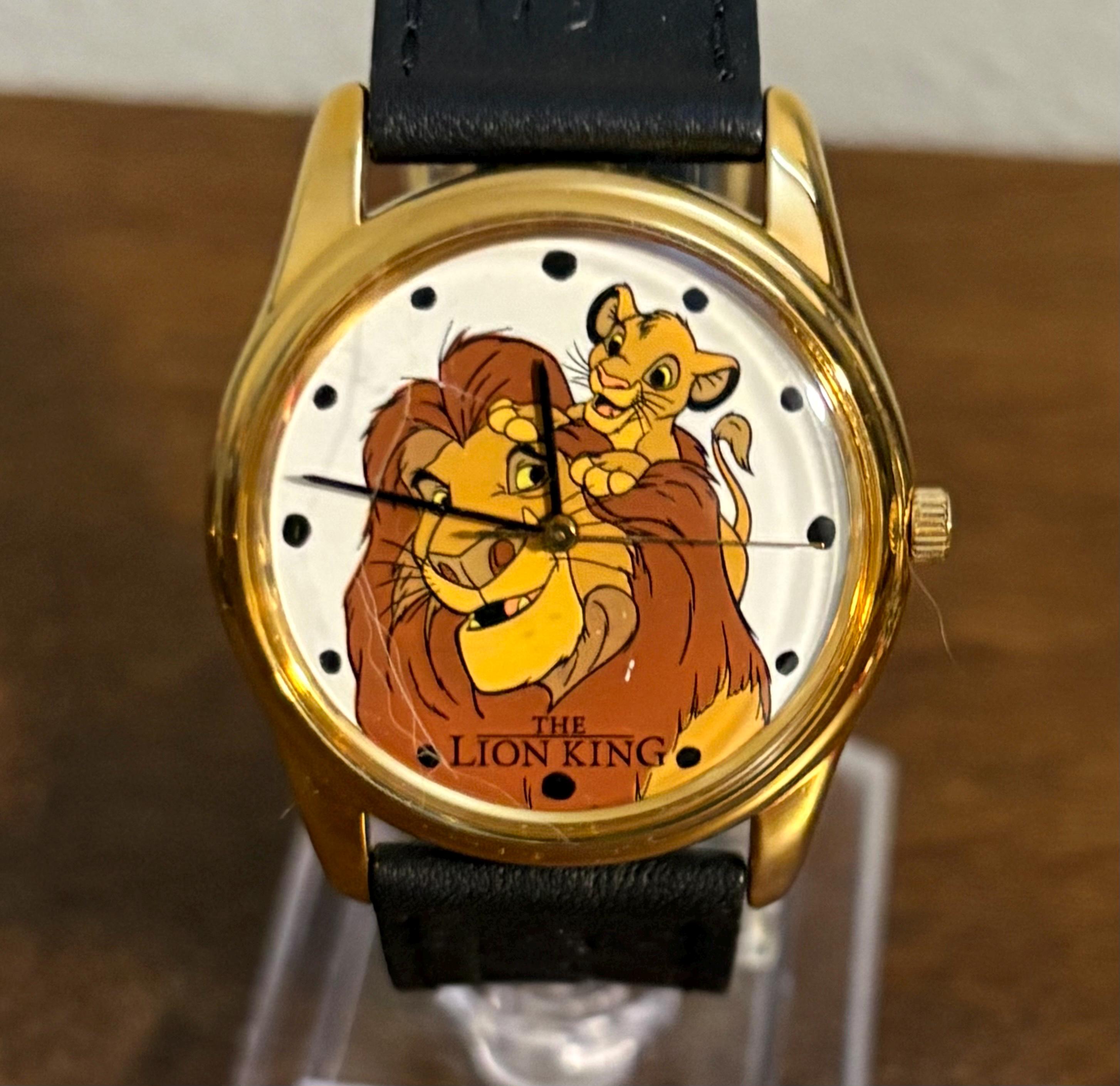 1990年代のタイメックス ディズニー ライオンキング 腕時計 