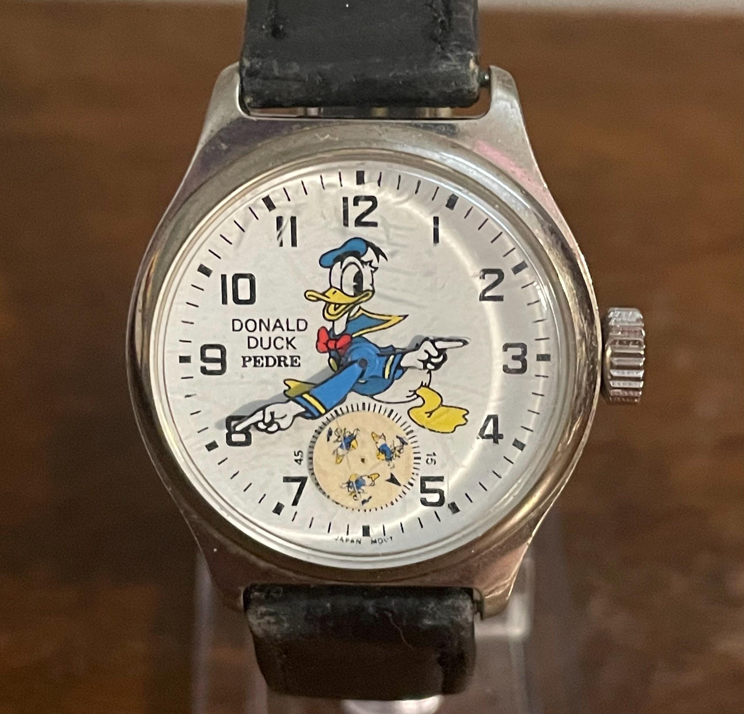 1994 Pedre Limited Edition Donald Duck 60th Birthday Watch 