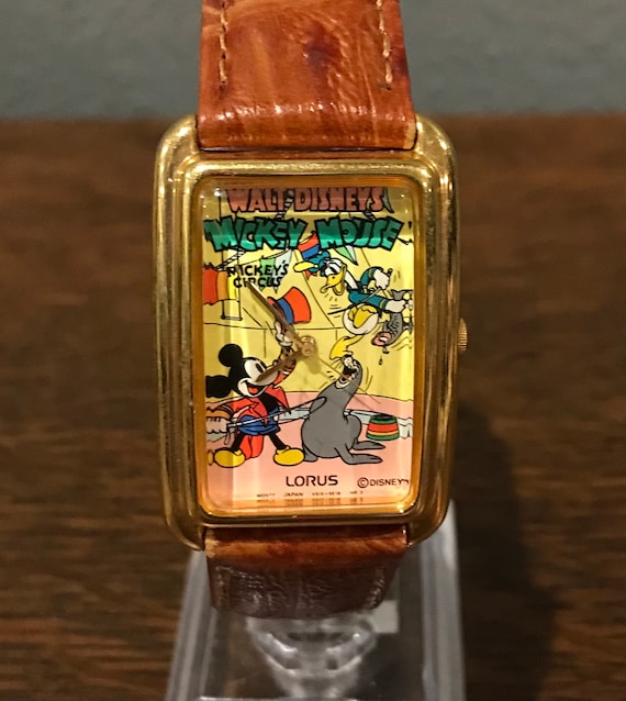 1980's Lorus "Mickey’s Circus" Mickey Mouse and Do