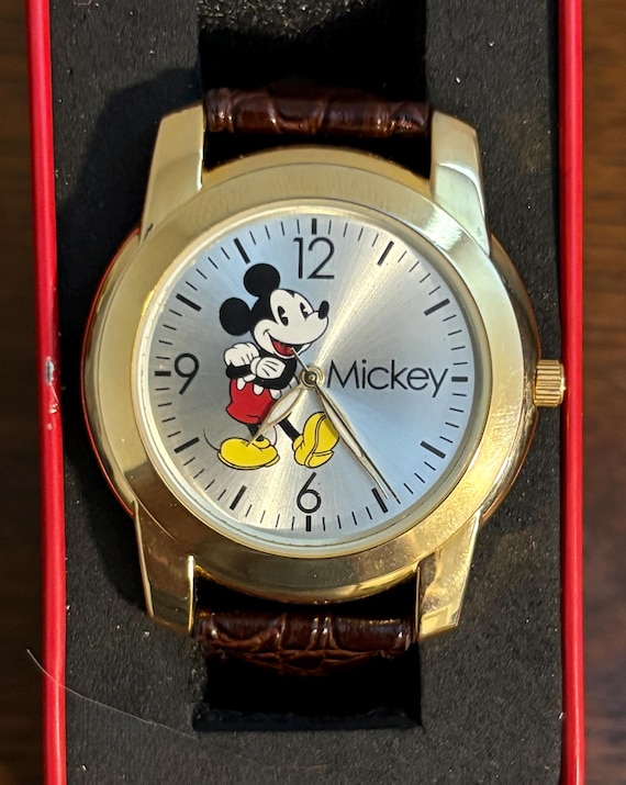 Disney Mickey Mouse Watch- Vintage MZBerger Mickey Mouse Watch
