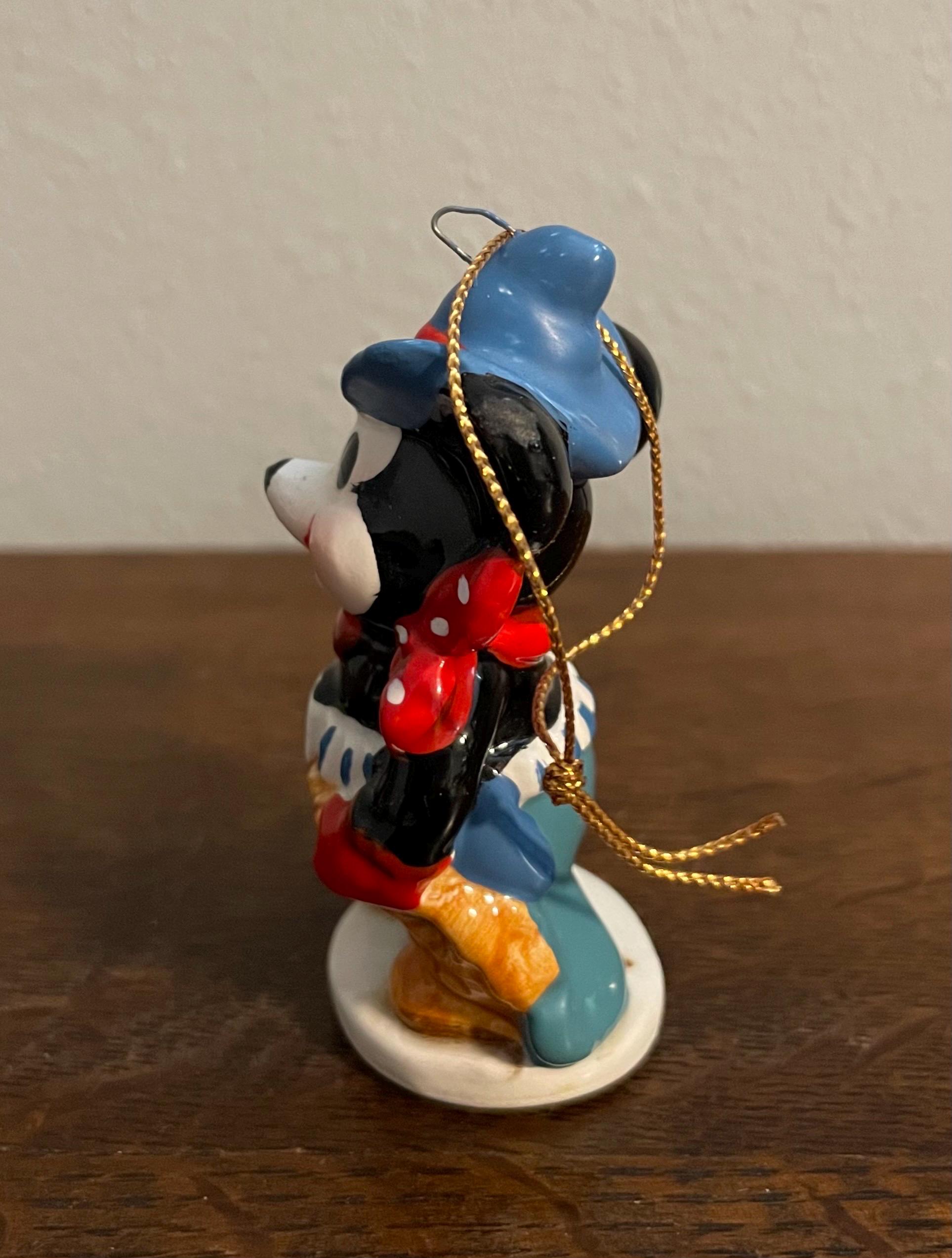 1970's Walt Disney Productions Two Gun Mickey Ornament- Vintage