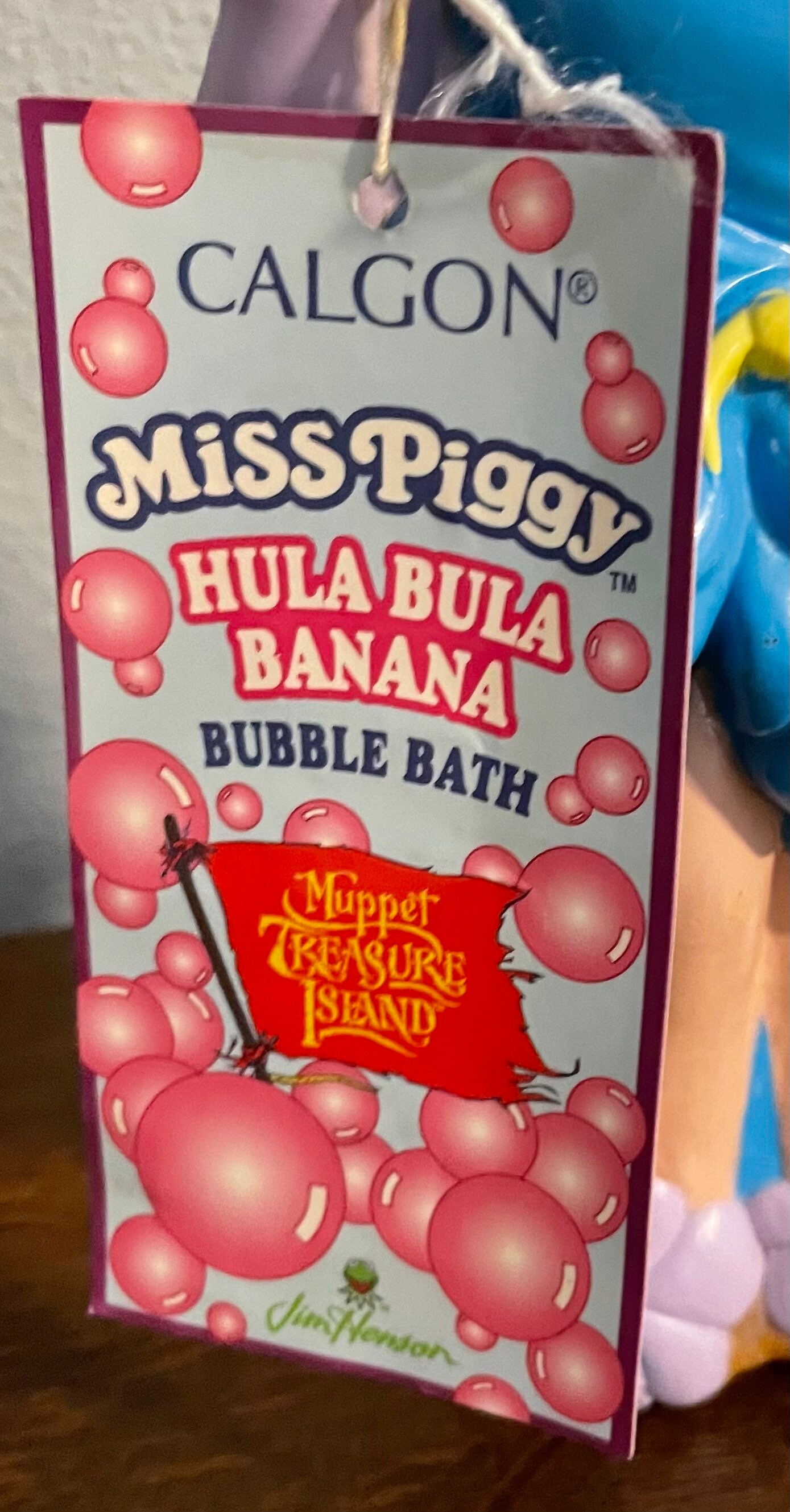 1990s Colgan Miss Piggy Hula Bula Banana Bubble Bath Vintage Etsy