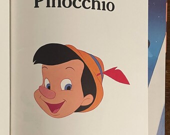 1986年初版、初刷 ウォルト・ディズニーのピノキオ - ディズニー