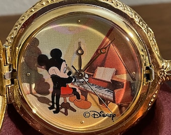 Mikey Mouse Collector's Pocket Watches - Very Rare Never Been Used