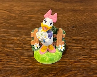 1990's Lenox Disney Thimble Collection- Vintage Daisy Duck Thimble Figurine