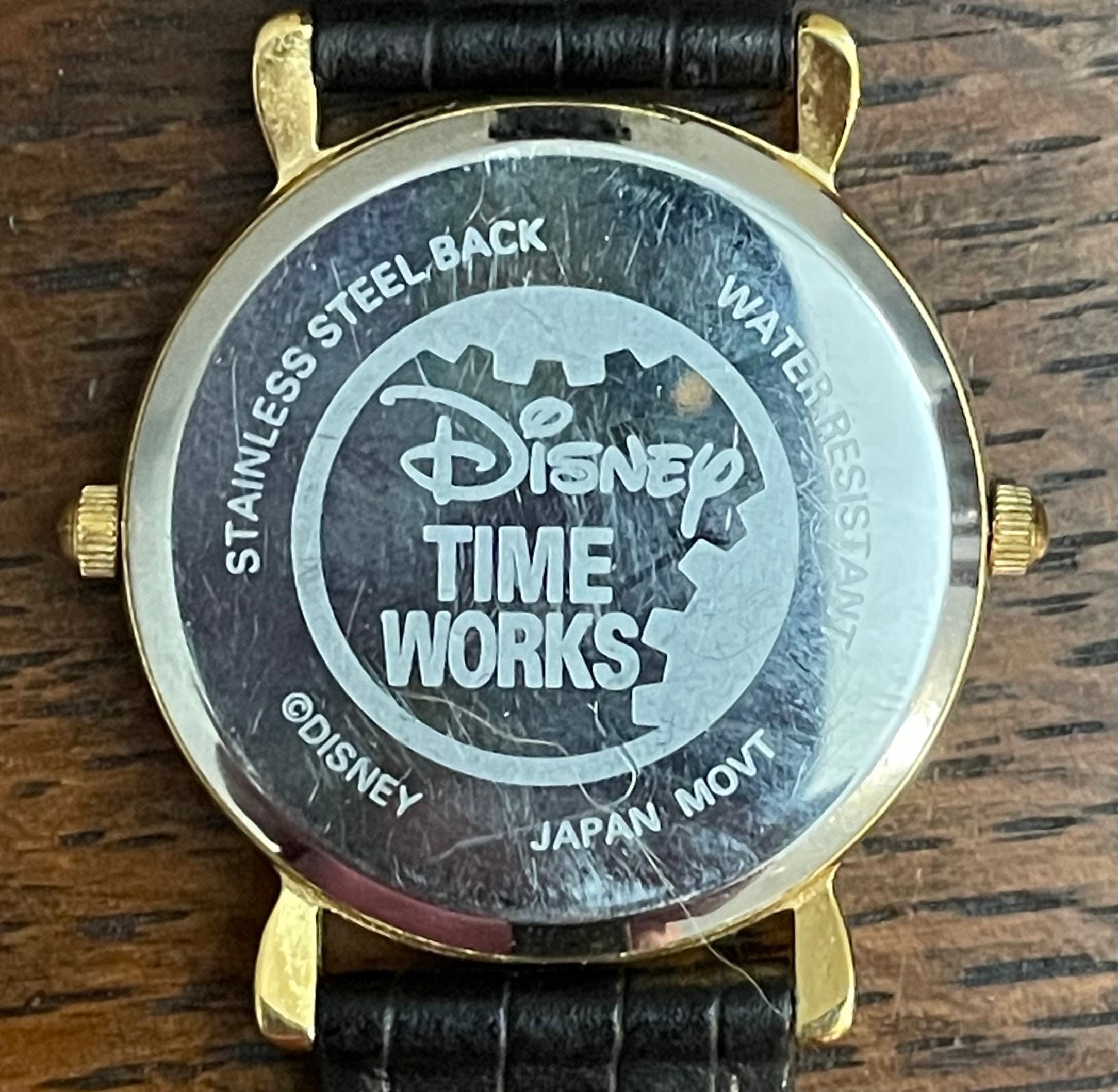 ★ヴィンテージ　ミッキーマウス　Disney　Timeウェイクアップ置時計 ディズニー タイムワークス ミッキーマウス マルチダイヤルウォッチ