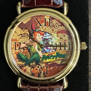 Peter Pan Pedre Watch Walt Disney Rotating Characters Peter Pan Pedre Watch Walt Disney Rotating Characters
