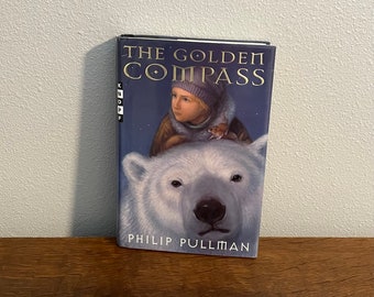 1996 Erstausgabe, Erstdruck von The Golden Compass by Philip Pullman- His Dark Materials Vol. 1 Erste Amerikanische Ausgabe, Erstdruck