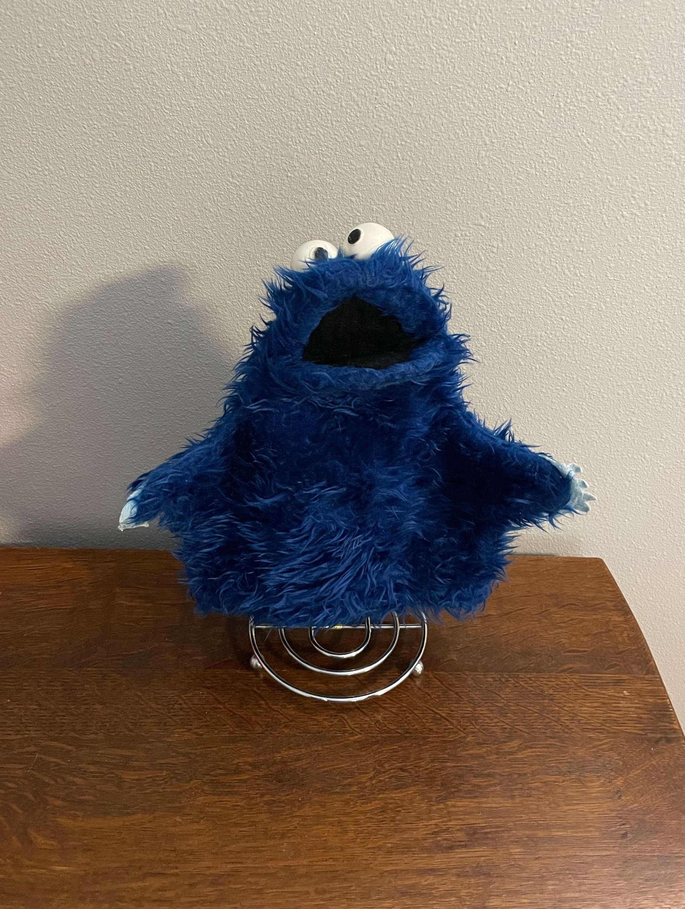 VTG Sesame Street Cookie Monster Puppet