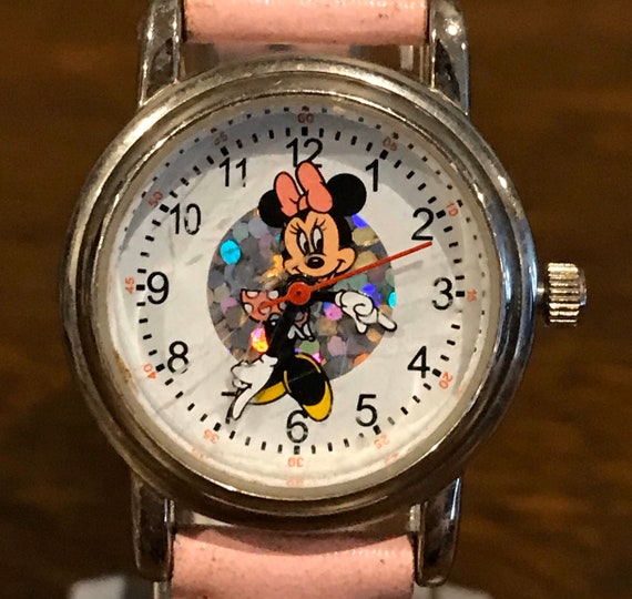 Disney Store Minnie Mouse Wristwatch- Vintage Wom… - image 1