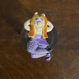 1970’s Miss Piggy Pin- Vintage Muppets Miss Piggy Enamel and Metal Pin