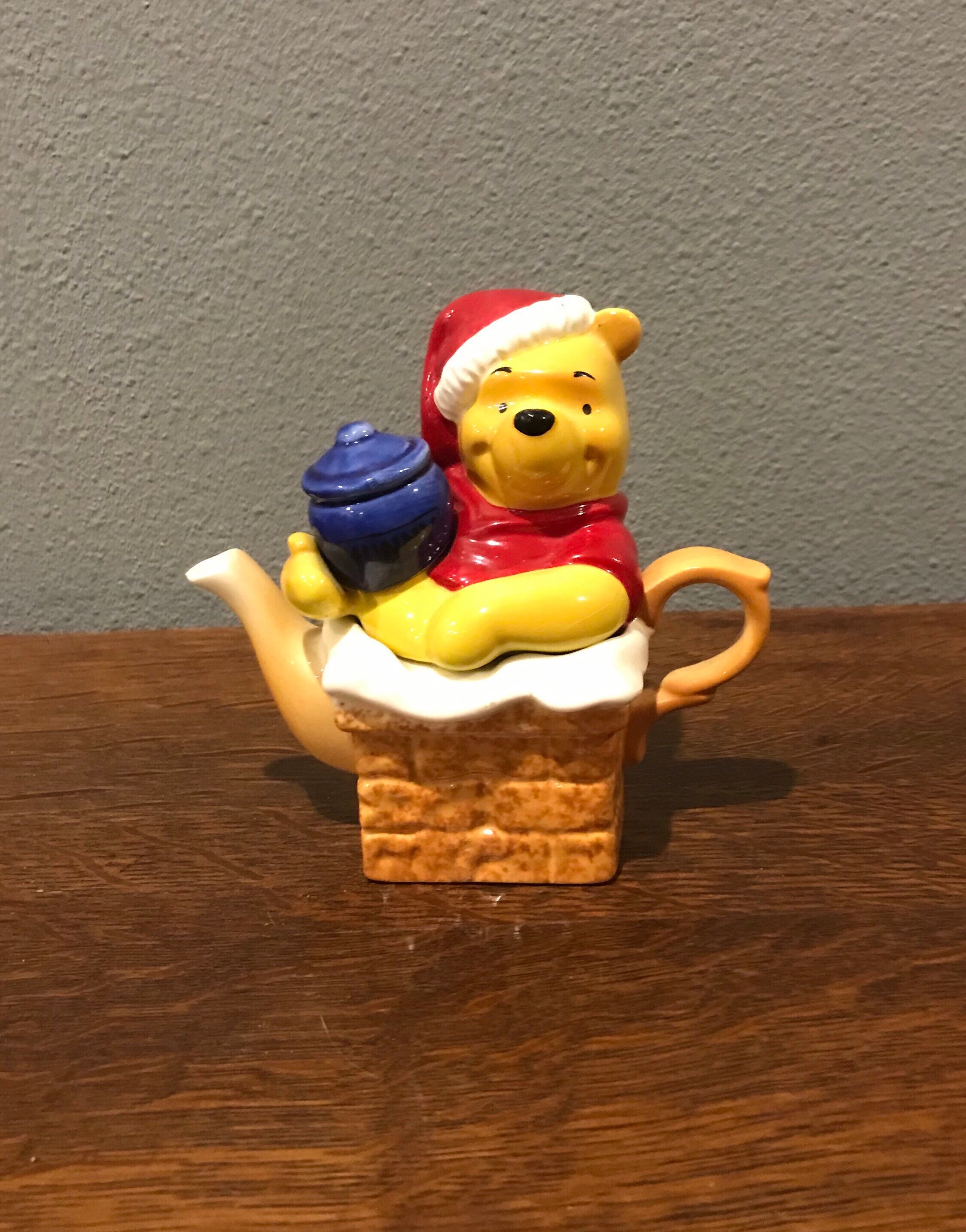 Edición Limitada Disney Showcase Collection Santa Pooh Teapot Etsy
