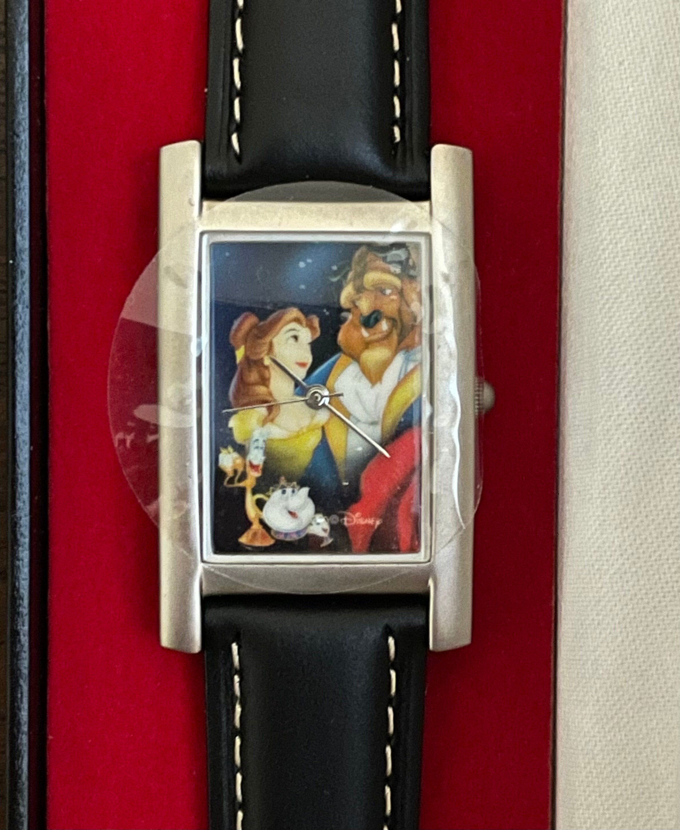 Rare Disney Store Beauty and the Beast Mrs Potts & Chip Unisex Vintage Watch 1990 main image 3