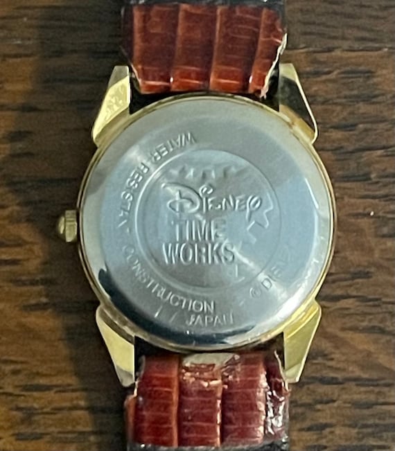 1990's Disney Time Works Mickey Mouse and Goofy Watch- Vintage