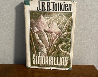 1977 First Edition, Third Printing of The Silmarillion by J.R.R. Tolkien- American Edition of The Silmarillion, Complete with Maps