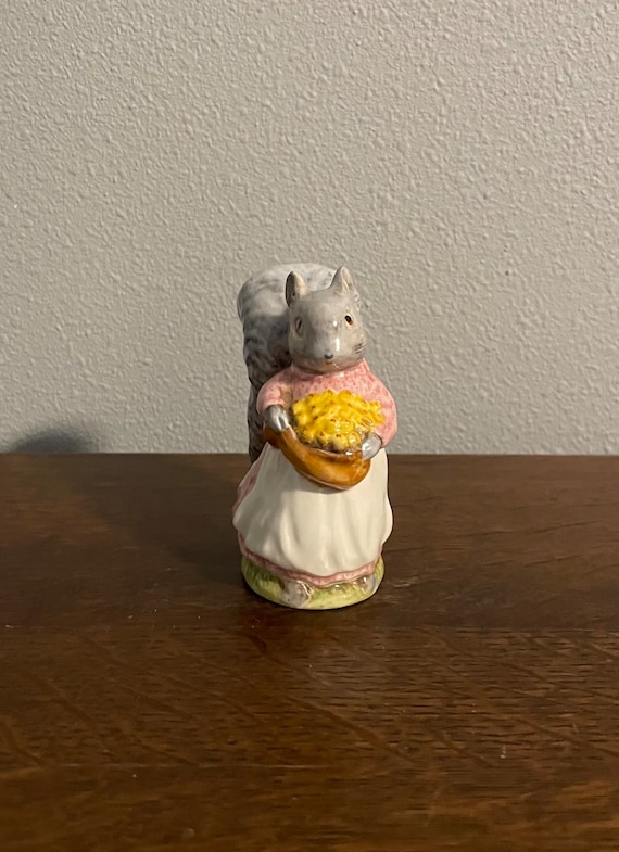 BESWICK ENGLAND Goody Tiptoes 陶器オブジェ Goody Tiptoes- Bp2a Beatrix Potter Figurine, F. Warne & Co