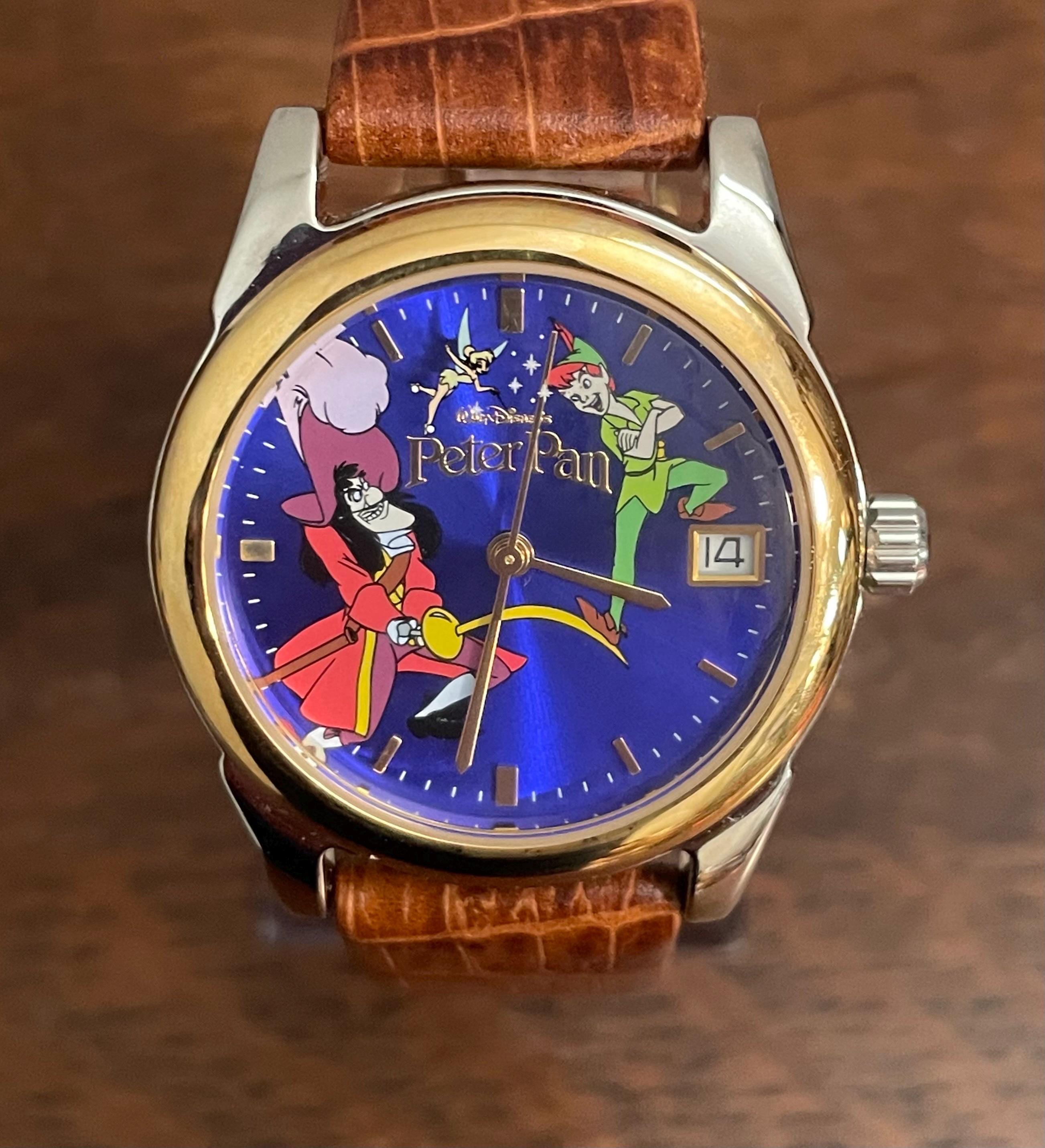 New Disney Watch Collectors Club Series III Peter Pan Captain Hook with Pin Peter Pan Tinker Bell Lantern 3 main image 2