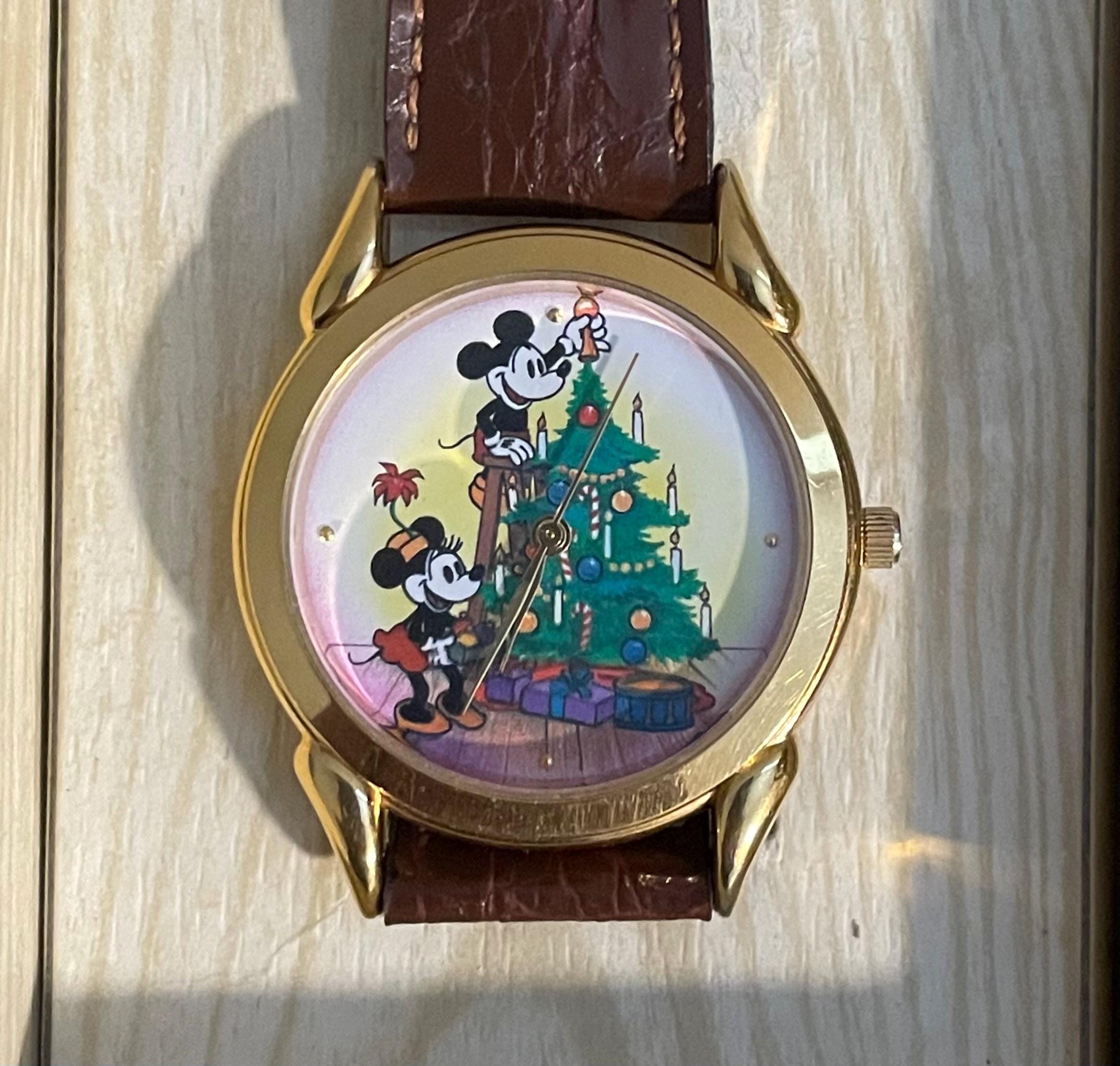 1995年ディズニーホリデーウォッチ - ヴィンテージディズニーミッキー
