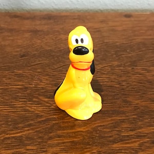 1960’s Disney Pluto Figurine- Vintage Disney Japan Pluto Figurine