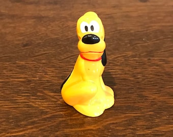 1960 Disney Pluto Figurine - Vintage Disney Japan Pluto Figurine