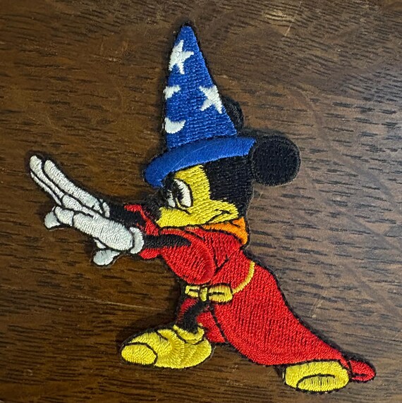 The Sorcerer’s Apprentice Mickey Mouse Patch- Vin… - image 3