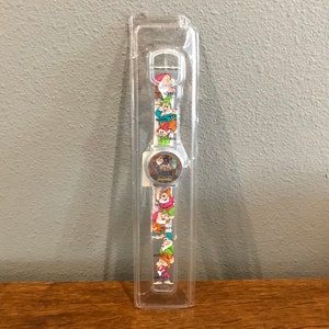 1980er Disney Seven Dwarfs Digital Armbanduhr - Schneewittchen und die Sieben Zwerge Disney Digital Watch
