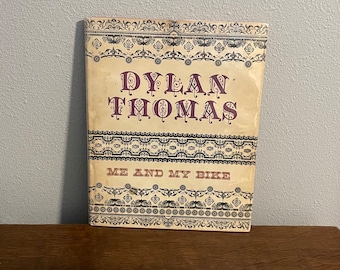 1965 Première édition américaine de Moi et ma moto de Dylan Thomas, illustré par Leonora Box