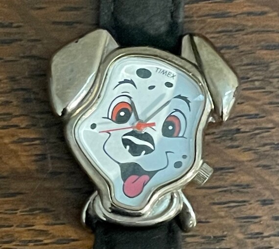 1990’s Timex 101 Dalmatians Lucky Face Watch- Vin… - image 7