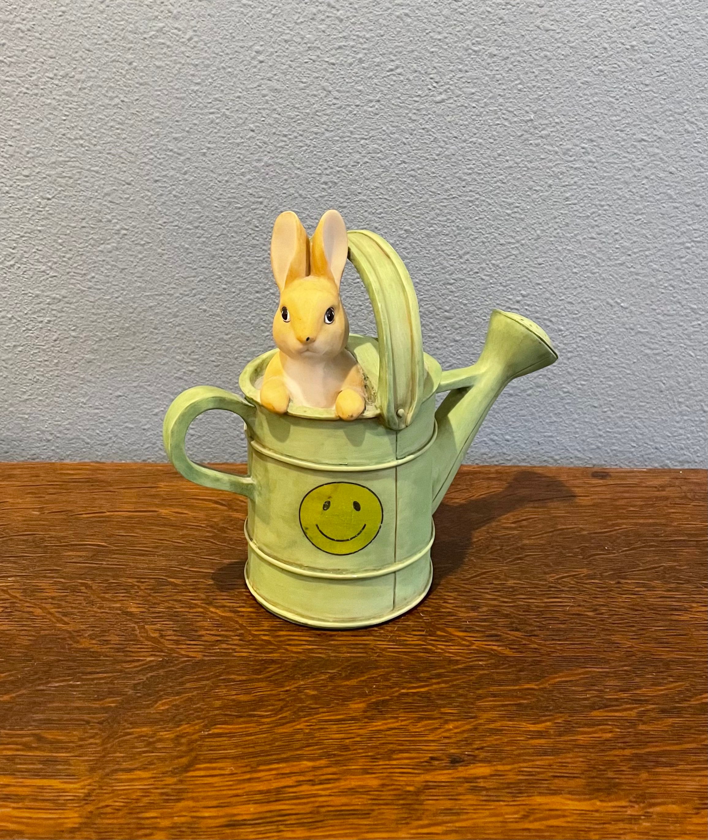 1994 Charpente Beatrix Potter Peter Rabbit in a Watering Can Bank ...