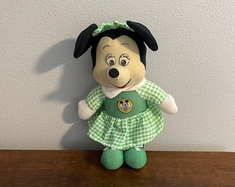 1970’s Knickerbocker Mickey Mouse Club Minnie Mouse Doll- Vintage Minnie Mouse Doll