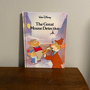 1987 First Edition, First Printing of Walt Disney The Great Mouse Detective