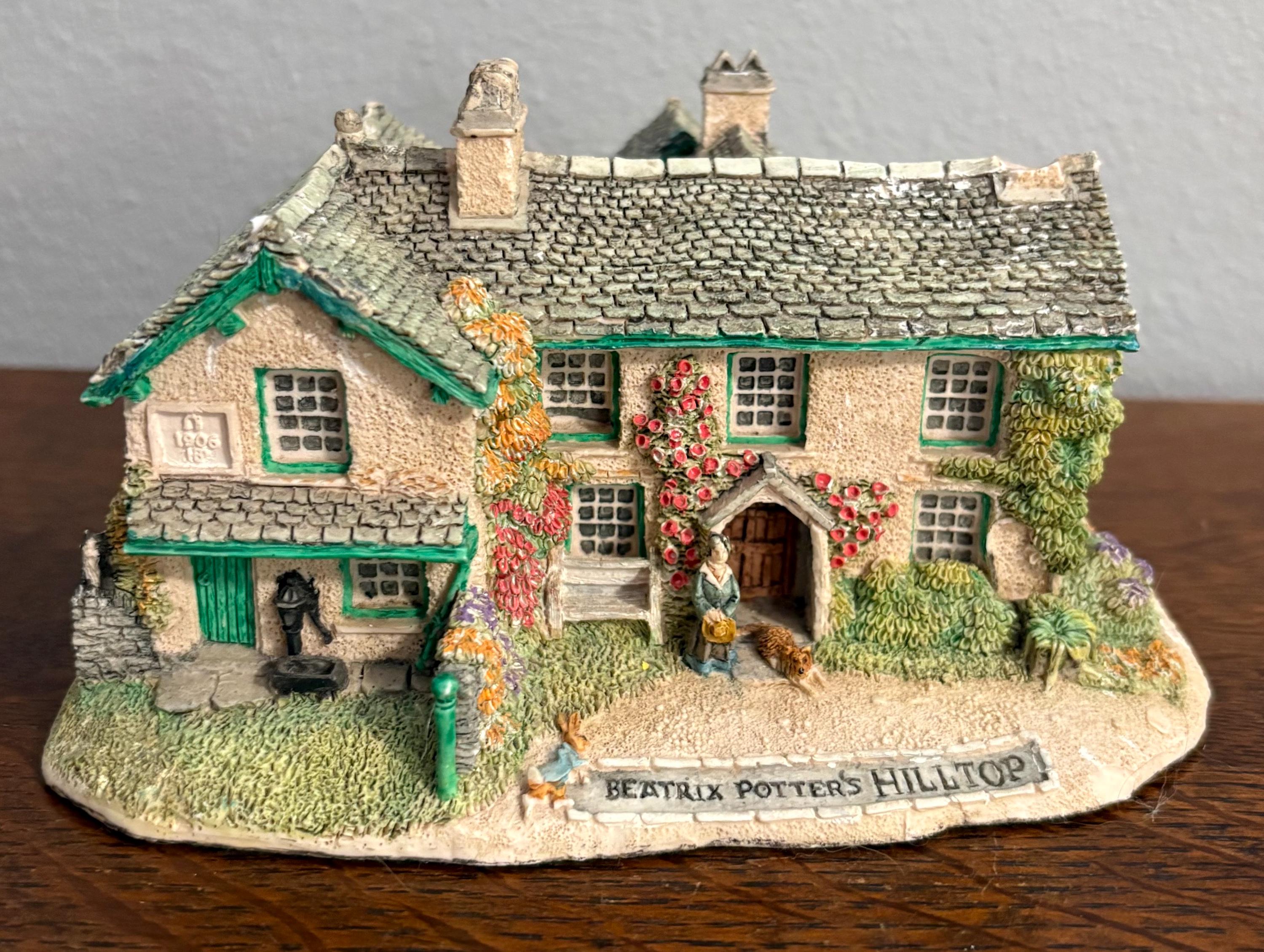1993 Border Fine Arts Beatrix Potter's Hilltop Figurine- Vintage