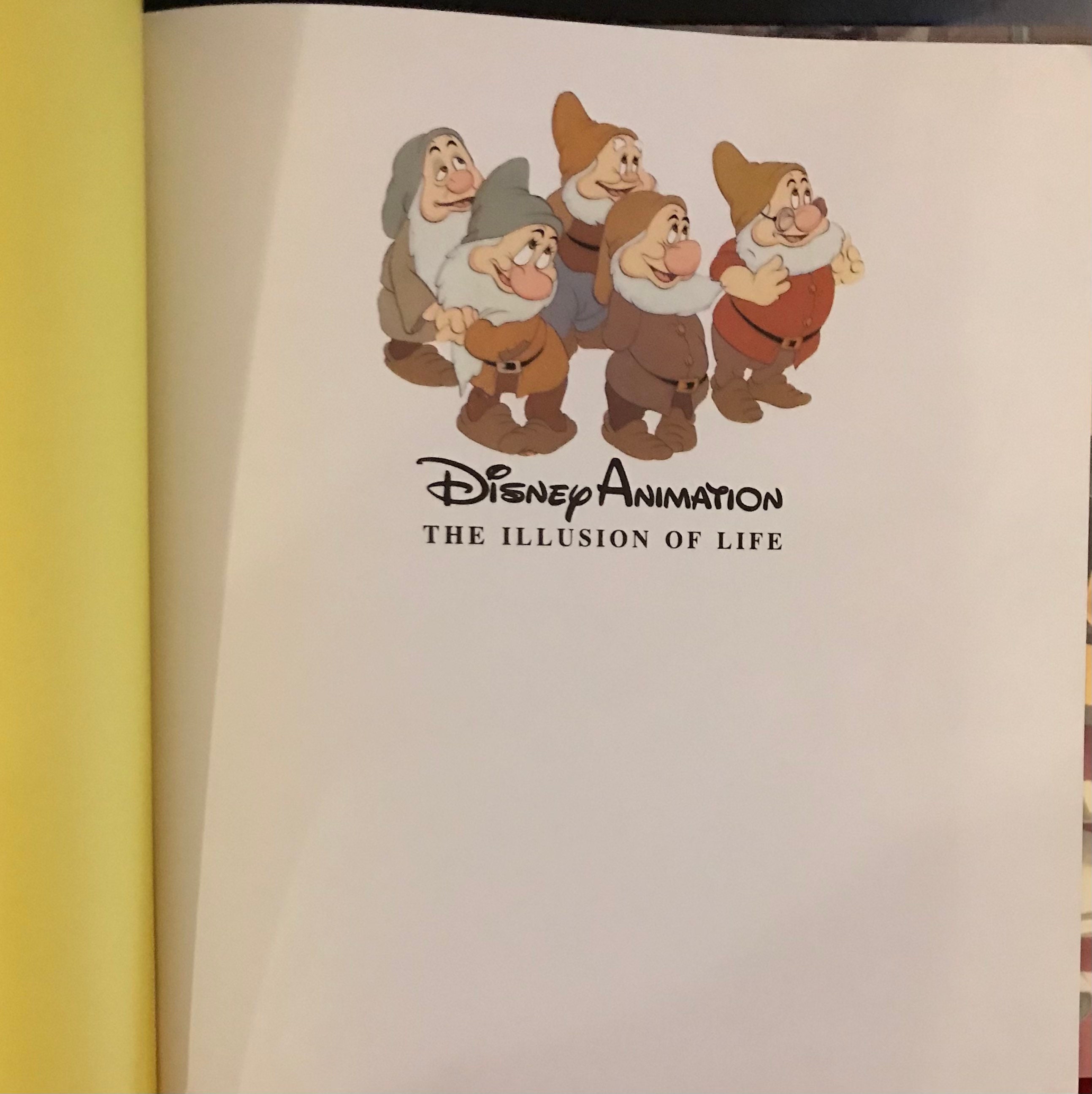 First Edition, Fifth Printing of Disney Animation: the Illusion of
